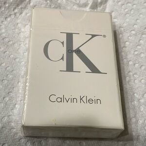 NEW Calvin Klein Playing Cards Sealed
